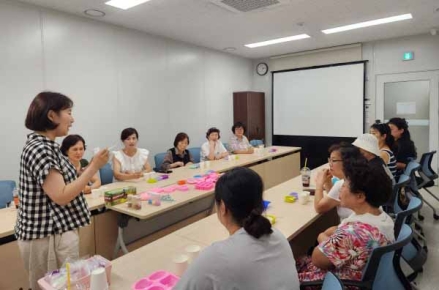 사하구 감천1동 주민자치위원회, '우리동네 친환경 업사이클 놀이터' 강좌 운영