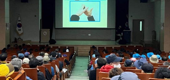 사하구, '가을철 근로자 안전사고 예방 교육' 실시