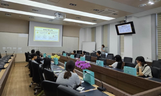 사하구, 중학생 대상 ‘공무원 직업체험’ 진행